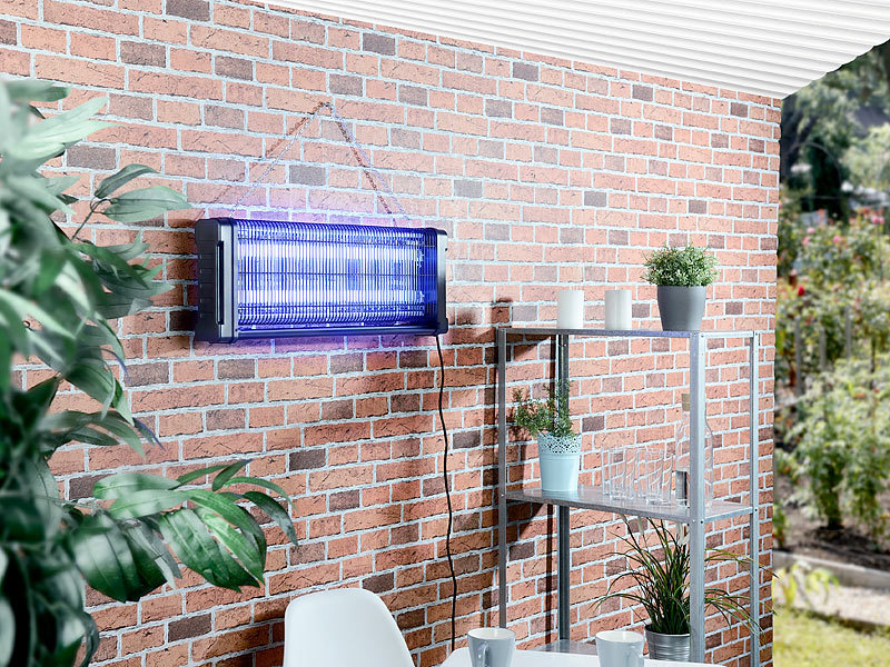 ; UV-Insektenvernichter zur Wandmontage, mit Selbstreinigungsfunktion UV-Insektenvernichter zur Wandmontage, mit Selbstreinigungsfunktion UV-Insektenvernichter zur Wandmontage, mit Selbstreinigungsfunktion UV-Insektenvernichter zur Wandmontage, mit Selbstreinigungsfunktion 