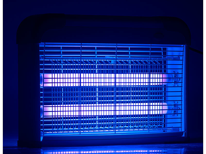; UV-Insektenvernichter zur Wandmontage, mit Selbstreinigungsfunktion UV-Insektenvernichter zur Wandmontage, mit Selbstreinigungsfunktion 