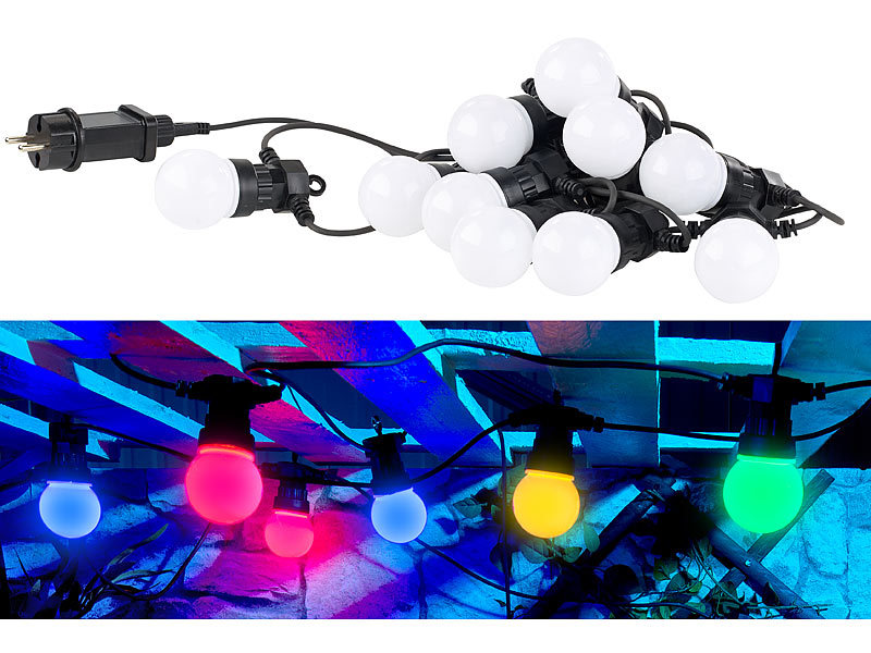 ; LED-Solar-Lichterketten (warmweiß), LED-Lichterketten für innen und außen LED-Solar-Lichterketten (warmweiß), LED-Lichterketten für innen und außen 