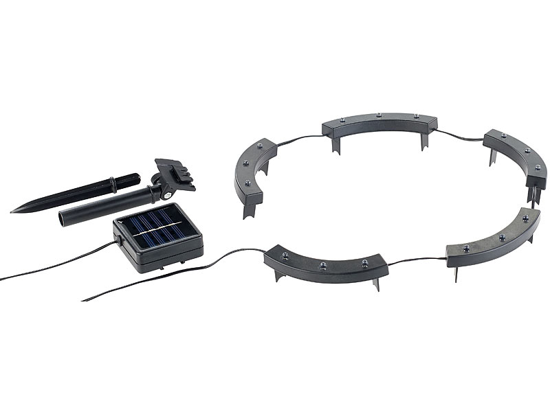 ; LED-Solar-Wegeleuchten 