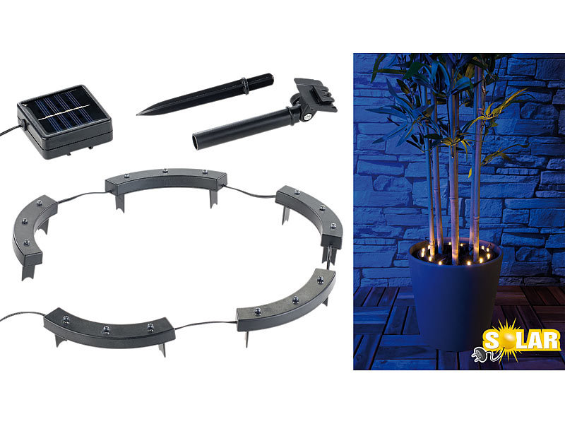 ; LED-Solar-Wegeleuchten 