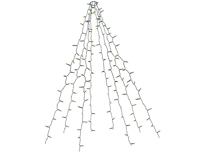 ; LED-Lichterketten für innen und außen, Kabellose, dimmbare LED-Weihnachtsbaumkerzen mit Fernbedienung und Timer 