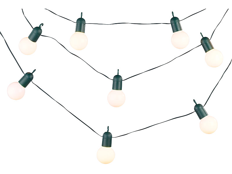 ; LED-Solar-Lichterketten (warmweiß), LED-Lichterketten für innen und außen LED-Solar-Lichterketten (warmweiß), LED-Lichterketten für innen und außen 