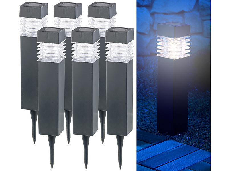 ; Solar-Wegeleuchten im Straßenlaternen-Design mit Dämmerungssensor Solar-Wegeleuchten im Straßenlaternen-Design mit Dämmerungssensor Solar-Wegeleuchten im Straßenlaternen-Design mit Dämmerungssensor Solar-Wegeleuchten im Straßenlaternen-Design mit Dämmerungssensor 