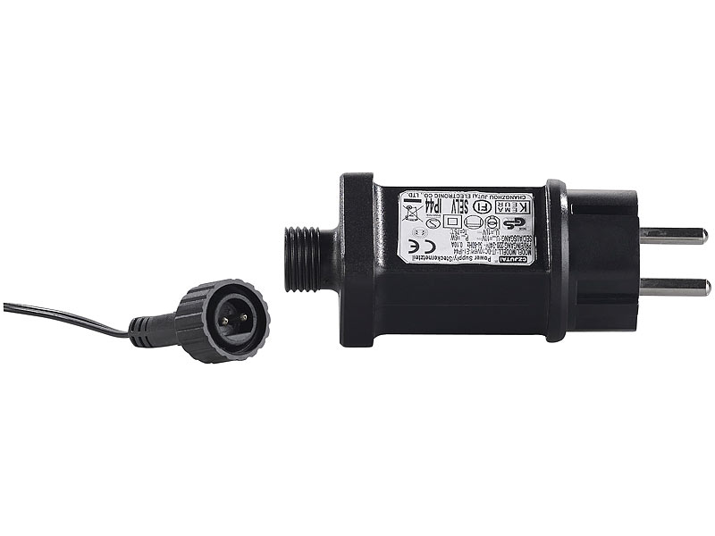; LED-Lichtervorhänge warmweiß, LED-Weihnachtsbäume aus Metall für außem 