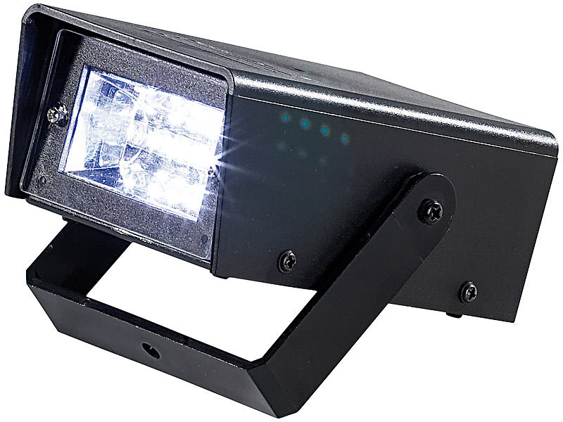 Lunartec LED Disco-Strobe mit Batteriebetrieb; Schlüsselanhänger Schlüsselanhänger Schlüsselanhänger 