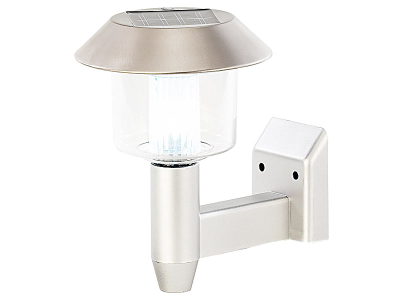 ; LED-Solar-Außenlampen mit PIR-Sensoren (neutralweiß) LED-Solar-Außenlampen mit PIR-Sensoren (neutralweiß) 