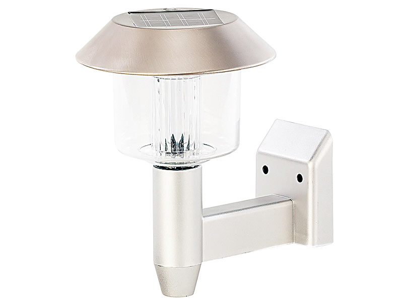; LED-Solar-Außenlampen mit PIR-Sensoren (neutralweiß) LED-Solar-Außenlampen mit PIR-Sensoren (neutralweiß) 