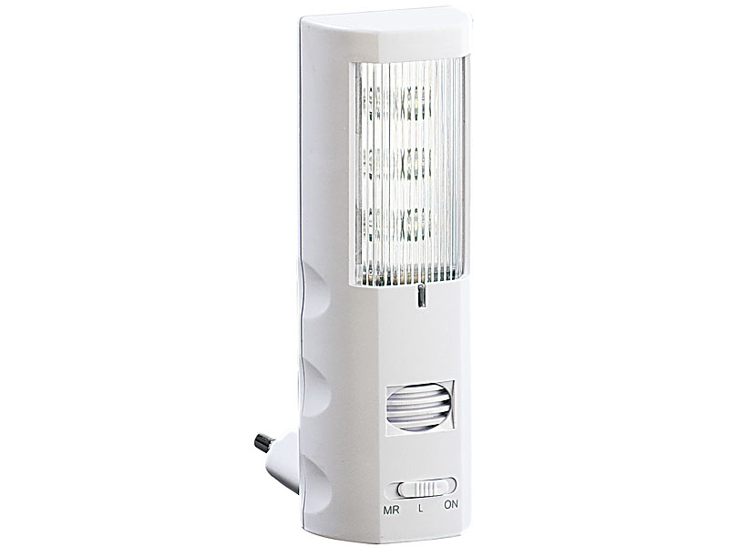 Lunartec Nachtlicht mit Mückenabwehr (Netzstecker); LED Batterie Leuchten LED Batterie Leuchten LED Batterie Leuchten LED Batterie Leuchten 