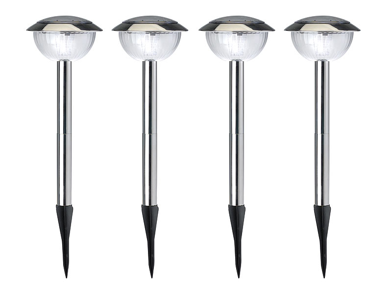 ; LED-Solar-Glasbausteine 