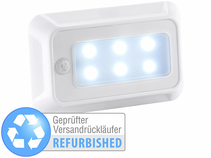 ; LED-Lichtleisten mit Bewegungsmelder, LED-Solar-Außenlampen mit PIR-Sensoren (neutralweiß) 