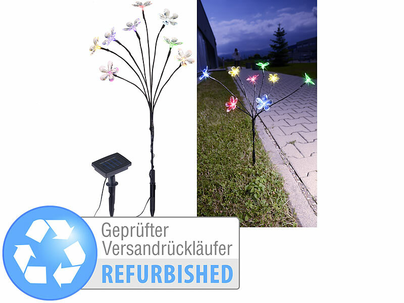 ; LED-Solar-Wegeleuchten LED-Solar-Wegeleuchten 