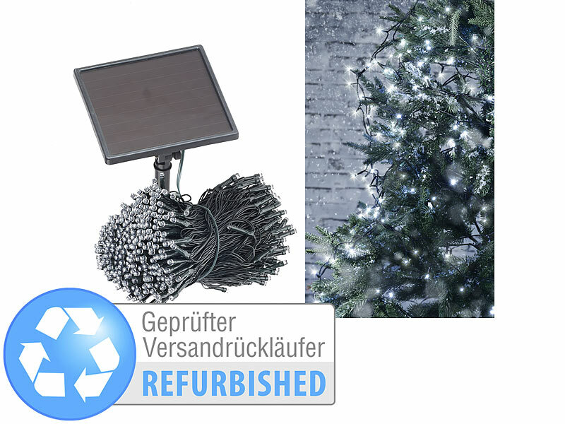 ; LED-Solar-Lichterketten (warmweiß) LED-Solar-Lichterketten (warmweiß) 