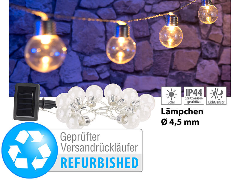 ; LED-Lichterketten für innen und außen 