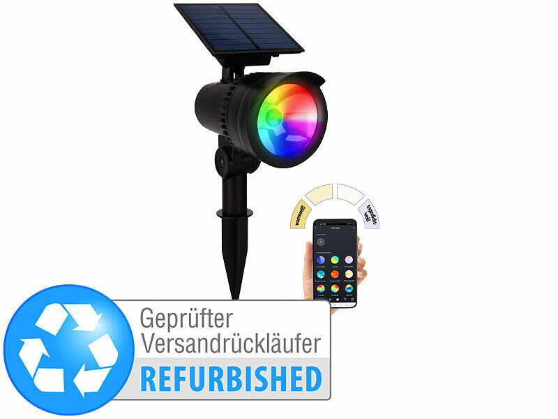 ; LED-Solar-Wegeleuchten mit Bewegungssensoren 