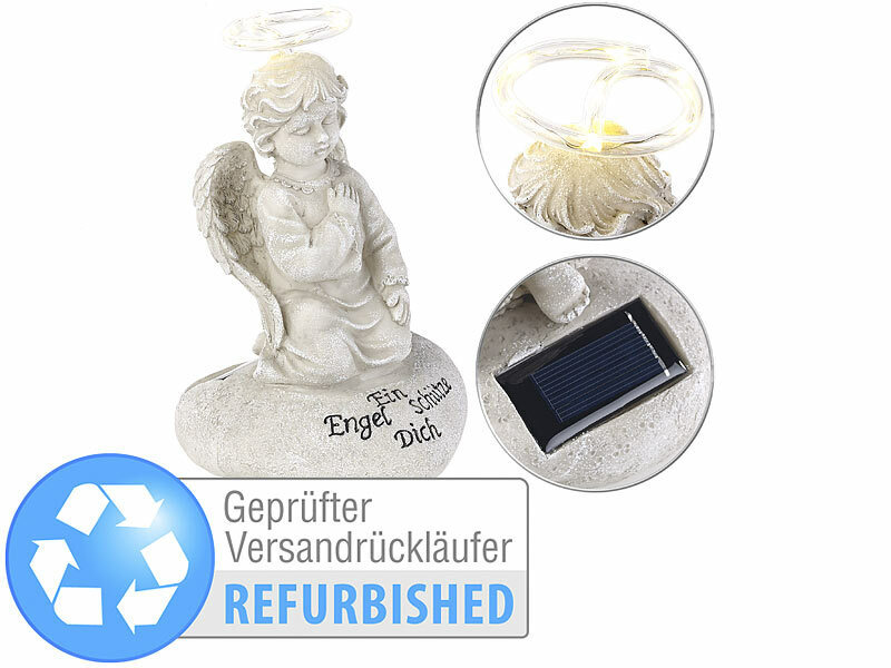 ; Solar-Windlichter mit Farbwechsel und Dämmerungssensor 