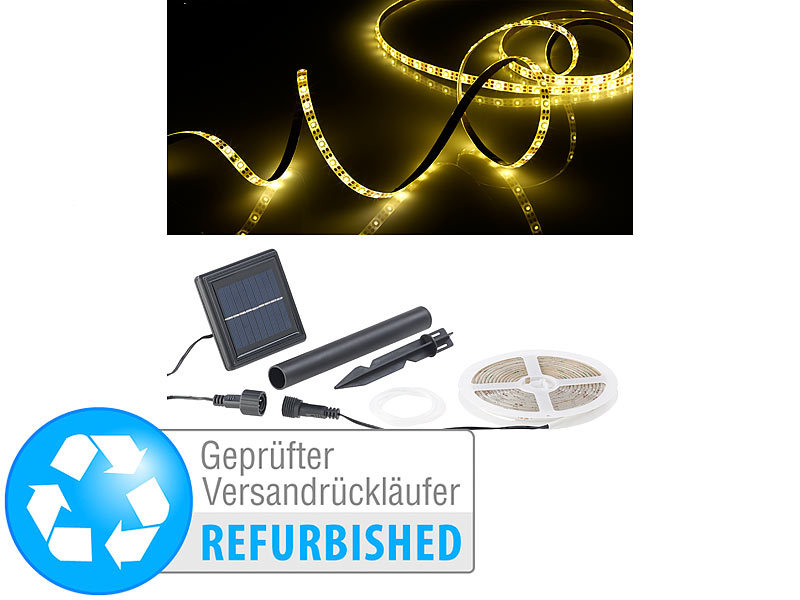 ; LED-Solar-Wegeleuchten LED-Solar-Wegeleuchten 