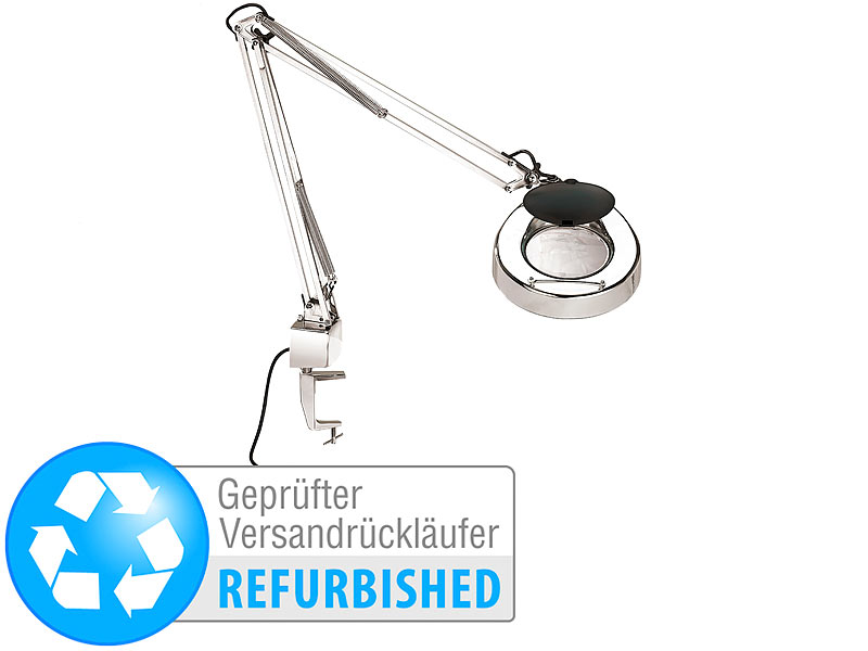; Tisch-Lupenlampen 