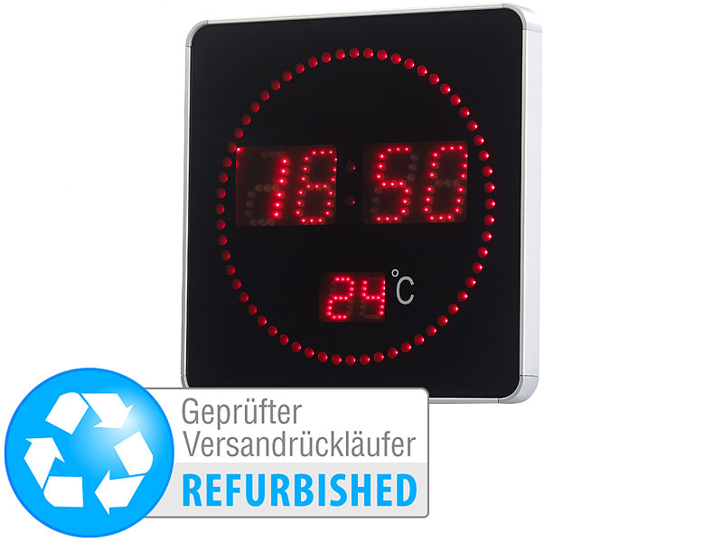 ; 3D-Wand- und Tischuhren mit 7-Segment-LED-Anzeigen 3D-Wand- und Tischuhren mit 7-Segment-LED-Anzeigen 3D-Wand- und Tischuhren mit 7-Segment-LED-Anzeigen 