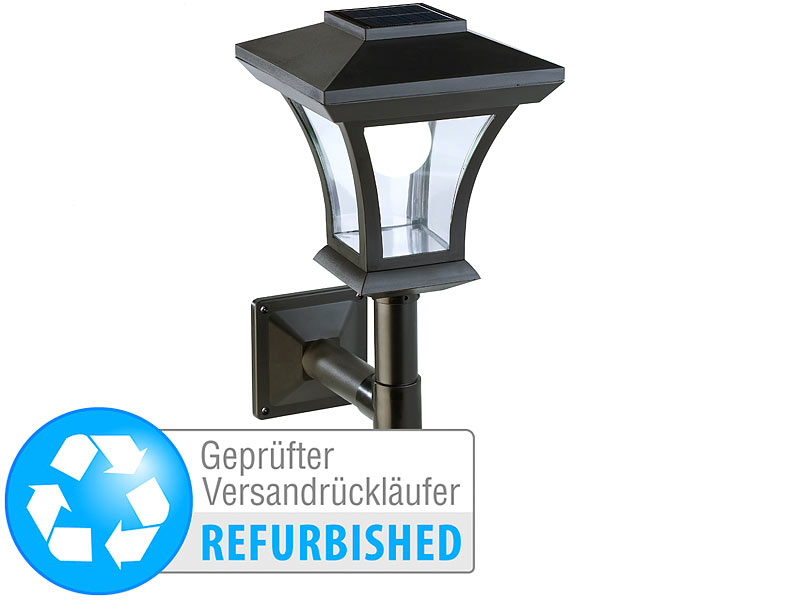 ; LED-Solar-Wegeleuchten LED-Solar-Wegeleuchten 