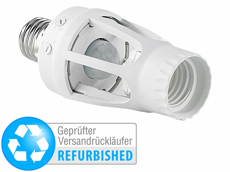; Batterie-Wandleuchten mit Bewegungsmelder & Dämmerungssensoren, LED-Akku-Tischlampen mit PIR-SensorLED-Disco-Tropfen E27 mit Farbwechsel (RGBW) 