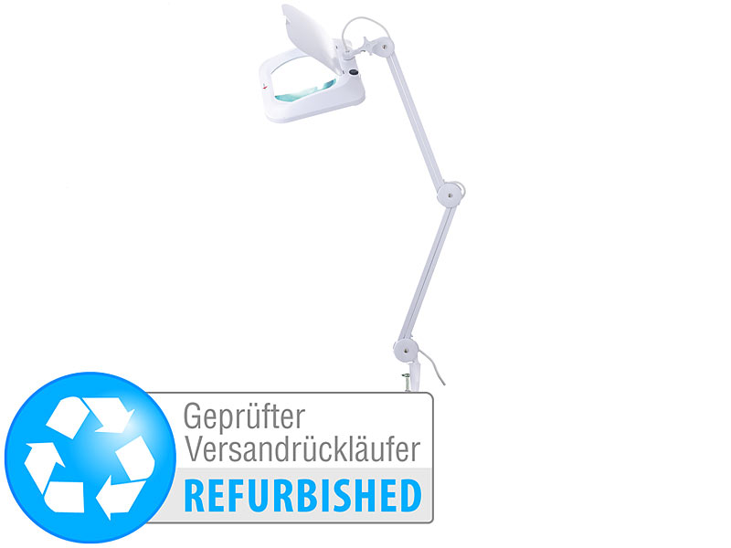 ; Schreibtischlampen, 3in1-Akku-Wand-, Klemm- und TaschenlampenLupenleuchten 