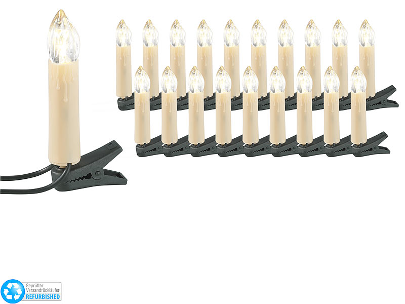 ; LED-Lichterketten für innen und außen, Kabellose LED-Weihnachtsbaumkerzen mit Fernbedienung LED-Lichterketten für innen und außen, Kabellose LED-Weihnachtsbaumkerzen mit Fernbedienung 