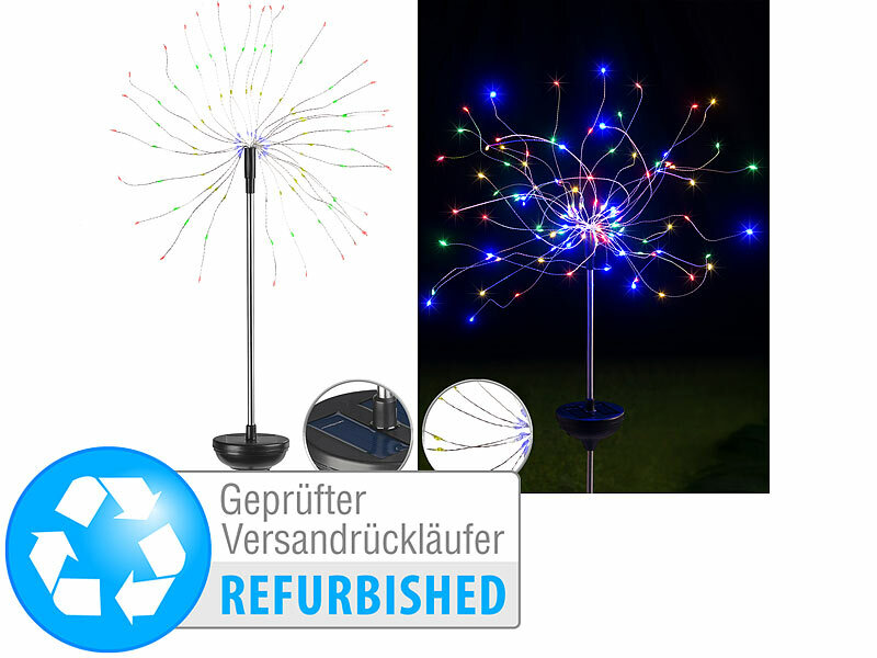 ; LED-Solar-Wegeleuchten LED-Solar-Wegeleuchten 