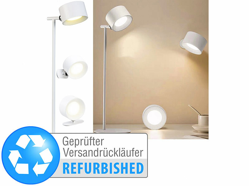 ; LED-Akku-Tischlampen mit PIR-Sensor 