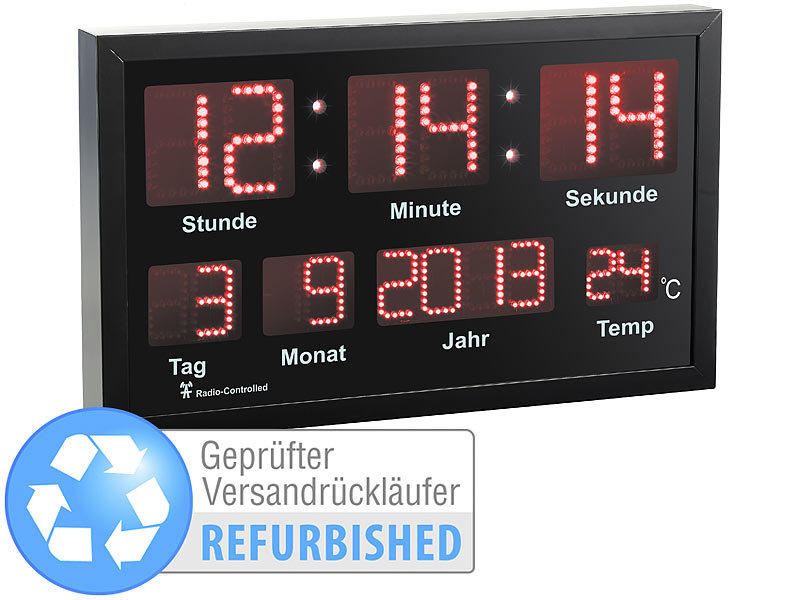 ; 3D-Wand- und Tischuhren mit 7-Segment-LED-Anzeigen 3D-Wand- und Tischuhren mit 7-Segment-LED-Anzeigen 3D-Wand- und Tischuhren mit 7-Segment-LED-Anzeigen 