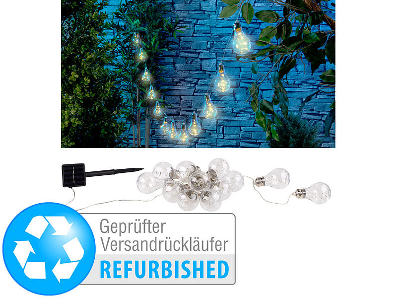 ; LED-Lichterketten für innen und außen 