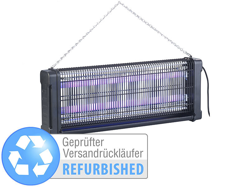 ; UV-Insektenvernichter zur Wandmontage, mit Selbstreinigungsfunktion 