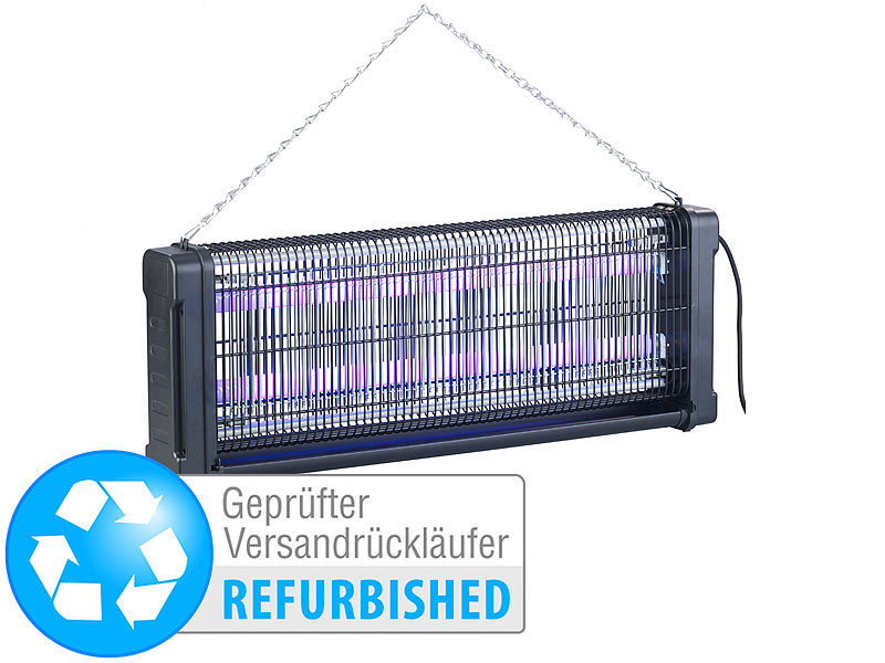 ; UV-Insektenvernichter zur Wandmontage, mit Selbstreinigungsfunktion UV-Insektenvernichter zur Wandmontage, mit Selbstreinigungsfunktion UV-Insektenvernichter zur Wandmontage, mit Selbstreinigungsfunktion 