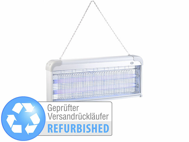 ; UV-Insektenvernichter zur Wandmontage, mit Selbstreinigungsfunktion 