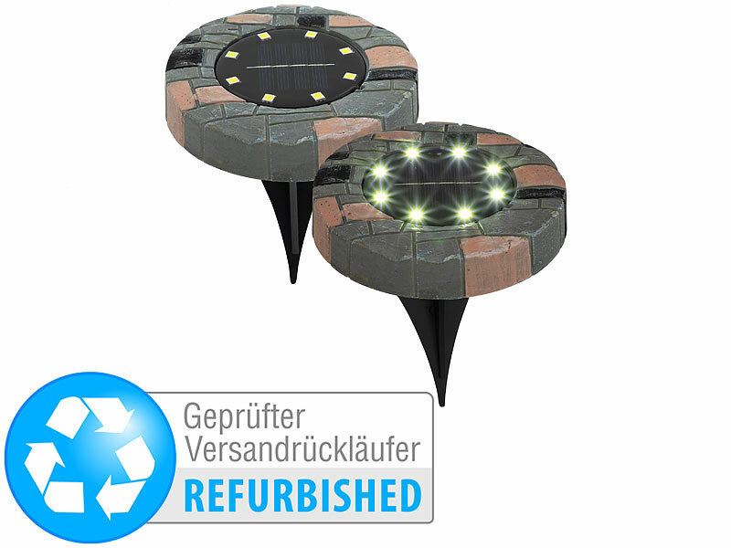 ; LED-Solar-Wegeleuchten LED-Solar-Wegeleuchten 