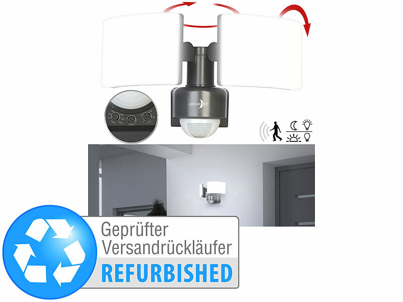 ; LED-Solar-Glasbausteine 