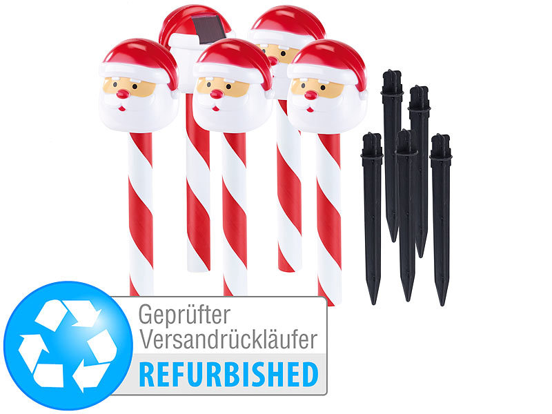 ; LED-Solar-Wegeleuchten 