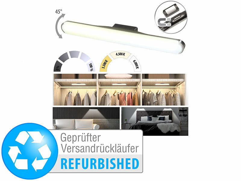 ; Akku-LED-Lichtleisten mit Bewegungssensoren Akku-LED-Lichtleisten mit Bewegungssensoren 