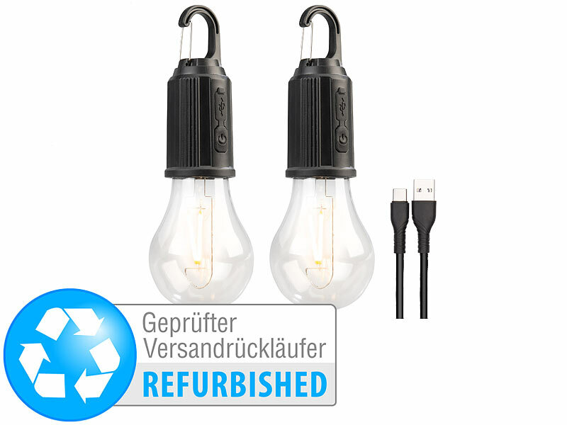 ; LED-Akku-Tischlampen mit PIR-Sensor 