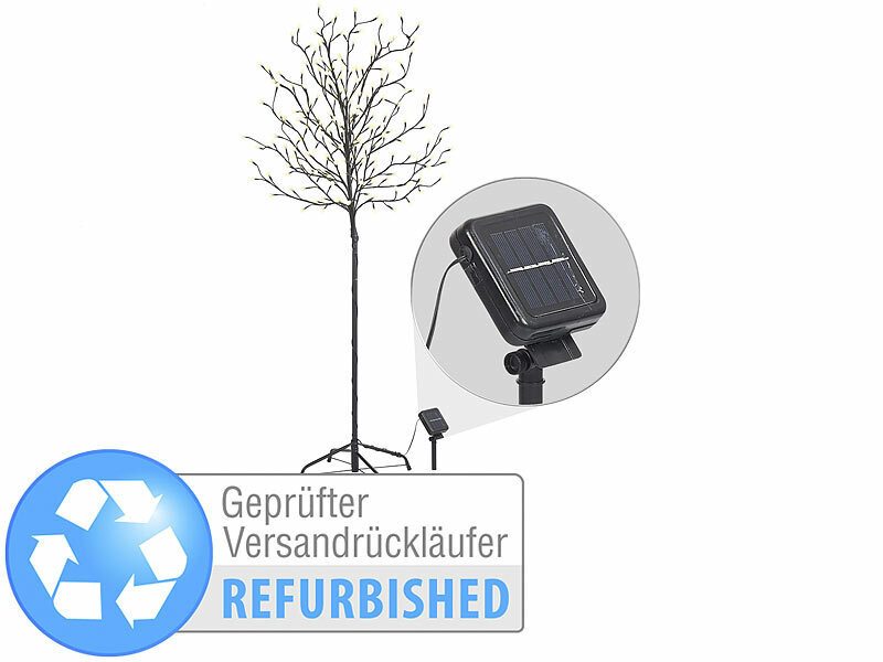 ; LED-Solar-Lichterketten (warmweiß) LED-Solar-Lichterketten (warmweiß) LED-Solar-Lichterketten (warmweiß) 