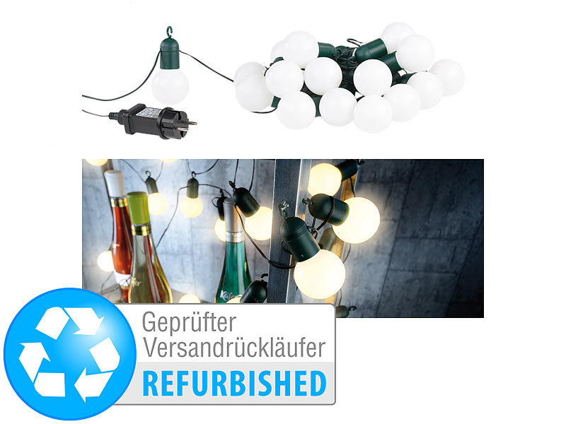 ; LED-Solar-Lichterketten (warmweiß), LED-Lichterketten für innen und außen LED-Solar-Lichterketten (warmweiß), LED-Lichterketten für innen und außen 