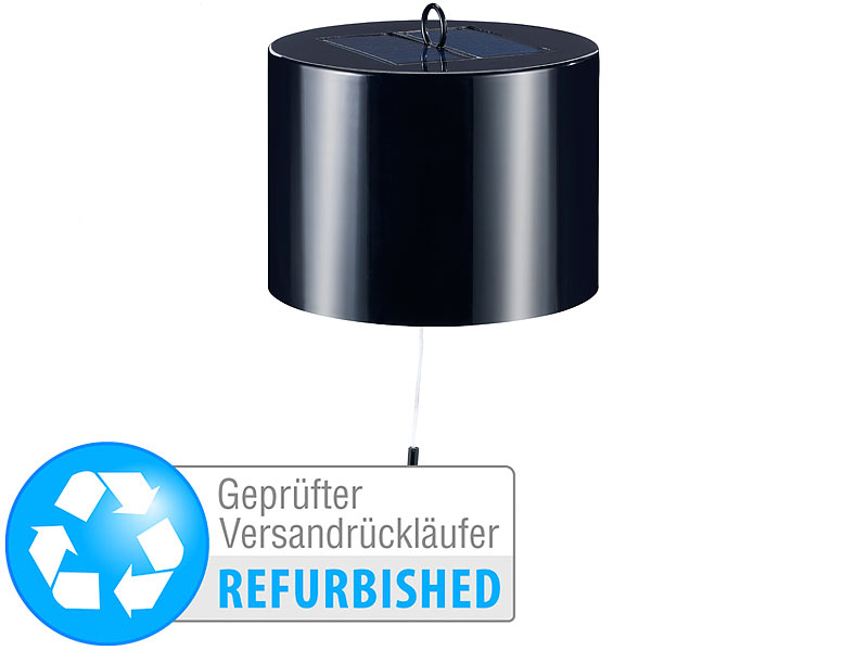 ; Solar-Hänge-Außenleuchten 