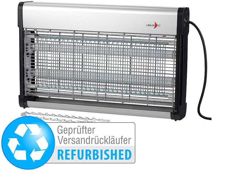 ; UV-Insektenvernichter zur Wandmontage, mit Selbstreinigungsfunktion 