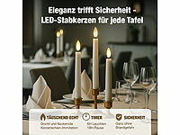 ; Kabellose, dimmbare LED-Weihnachtsbaumkerzen mit Fernbedienung und Timer Kabellose, dimmbare LED-Weihnachtsbaumkerzen mit Fernbedienung und Timer Kabellose, dimmbare LED-Weihnachtsbaumkerzen mit Fernbedienung und Timer 