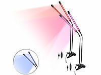 Lunartec Pflanzenlicht LED Grow, Pflanzenlampe mit Timer-Funktion