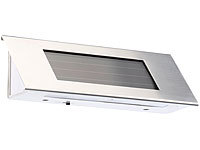 Lunartec Solar Hausnummer-Leuchte Premium (LED)