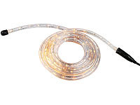 ; LED-Solar-Lichterketten (warmweiß), LED-Lichterketten für innen und außen 