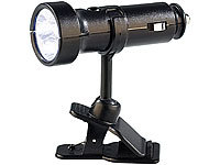 Lunartec Flexible Akku-Kfz-Cliplampe mit 3-fach LED-Spot