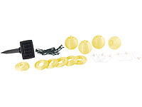; LED-Solar-Lichterketten (warmweiß) LED-Solar-Lichterketten (warmweiß) 