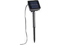 ; LED-Solar-Lichterketten (warmweiß) 